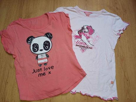 2x dívčí tričko vel 11-12 let primark, kenvelo, primark,152