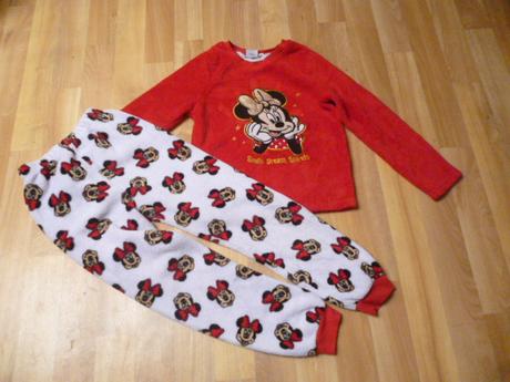 Flísový komplet vel. 7-8 minnie, disney,128