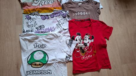 11x triko tričko trička trika i jednotlivě, 158