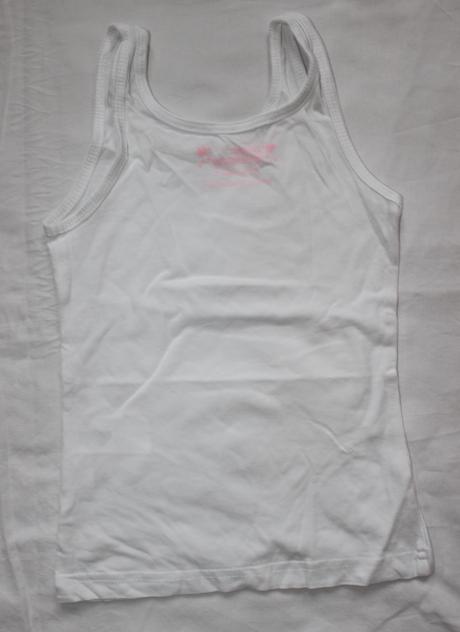 Bf125. bílé letní tílko 2-3 roky, 98