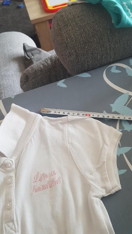 Dívčí trička 2 ks značky lupilu, velikost 110/116, lupilu,110