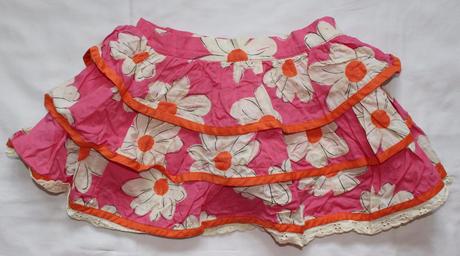 Ar158. letní kytičkovaná sukně 5 let, next,110