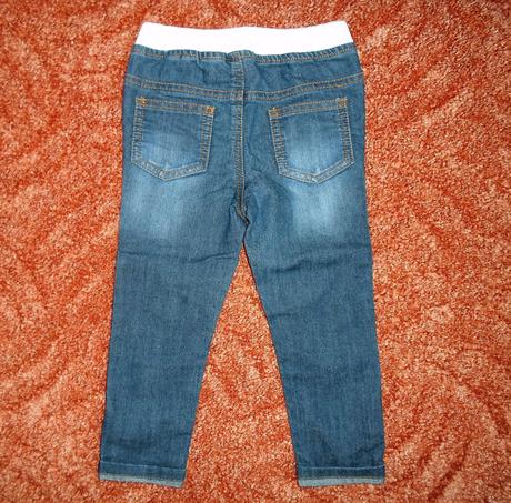 Modré kalhoty rifle džíny f&f s elastenem, f&f,92