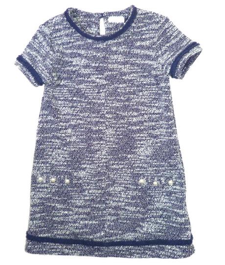 Bílo modré šaty, next,110