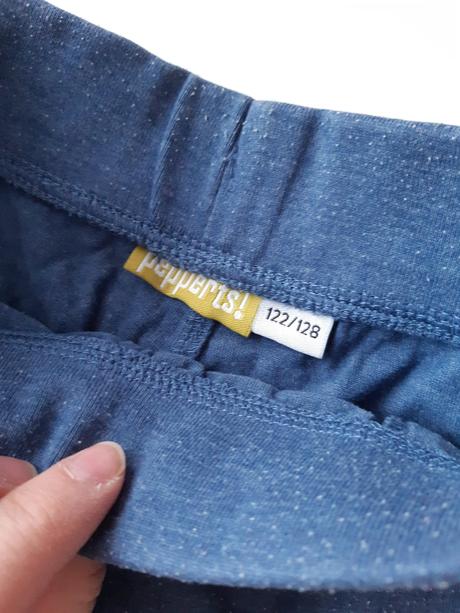 Modré šortky 122/128, pepperts,128