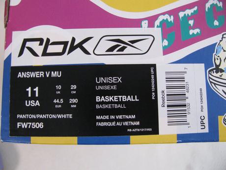 Tenisky bbc ice cream reebok/vel.44,5, reebok,45