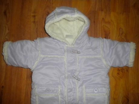 Krásná teploučká fialková kombinéza, ladybird,68