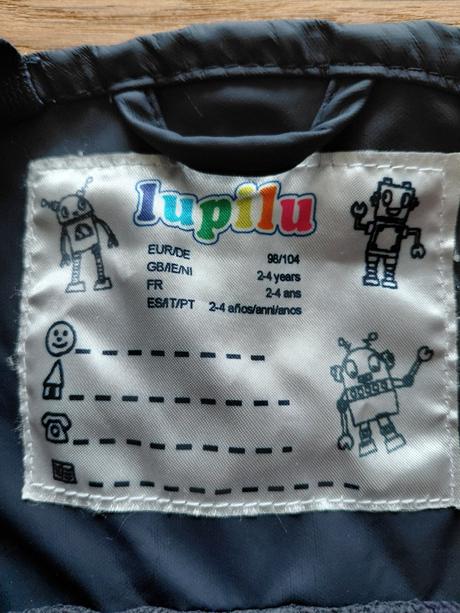 Pogumované kalhoty, lupilu,98