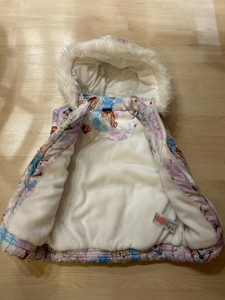 Zateplená vesta frozen, disney,116