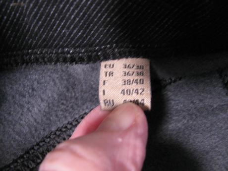 Dámské přiléhavé kalhoty s hřejivou podšívkou, 38