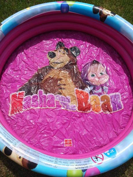 Bazén máša a medvěd +kruh,