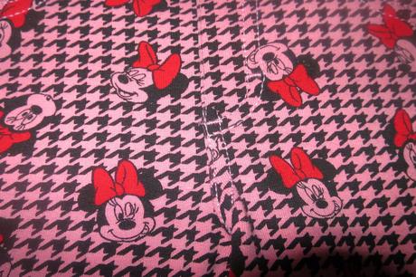 Minnie legínky - teplejší, h&m,86