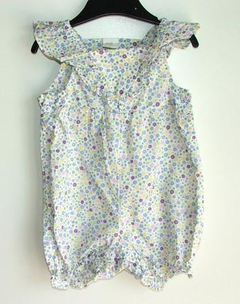 P470 dívčí letní overal vel. 4-6m, h&m,68