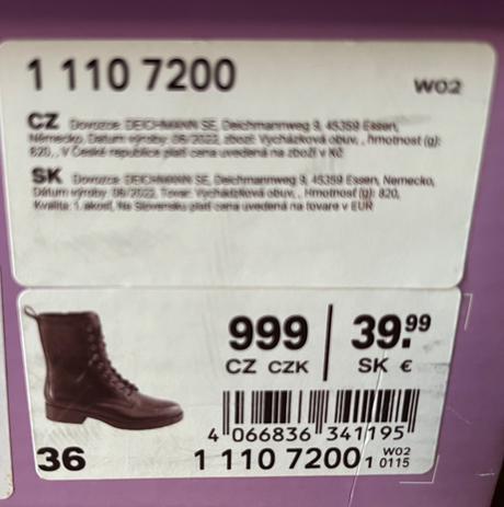 Podzimní/zimní šněrovací boty vel.36, graceland,36