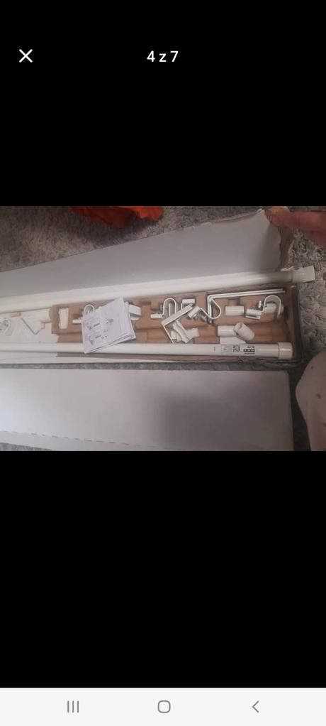 Bekrafta garnyže ikea bílá a černá,