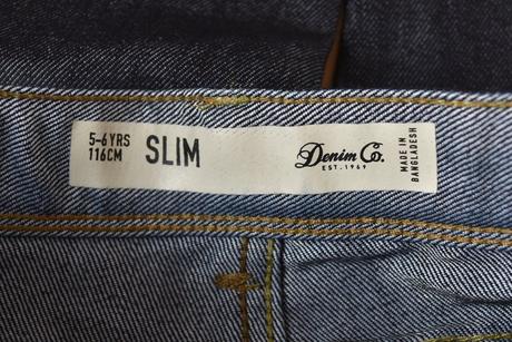 Džíny vel. 5 - 6 let, primark,116