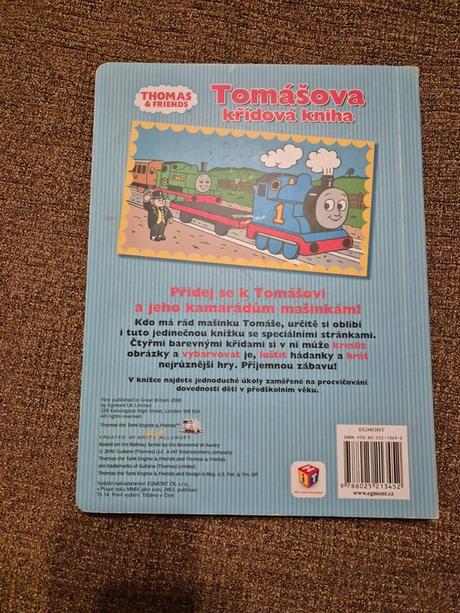 Interaktivní knížka - tomáš a jeho přátelé, 