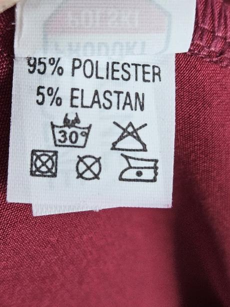 Bordové košilové midi šaty numoco, xl