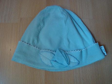 Čepice jarní/podzimní pro holčičky - bledě modrá, 80