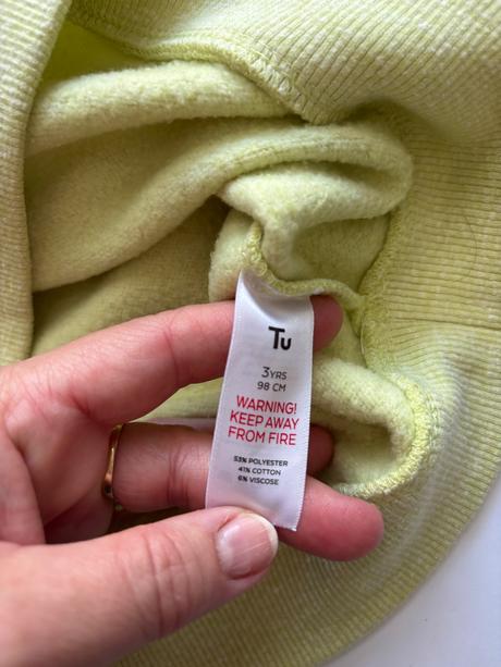 K1/ mikina světle zelená - v.3 roky, tu,98