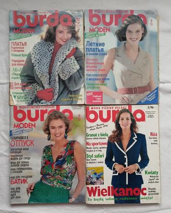 Retro časopisy burda, 