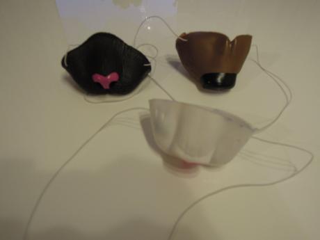 Sada dětských masek,