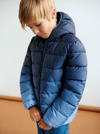 Ombre bunda modrá přechodová jarní / podzimní, sinsay,146