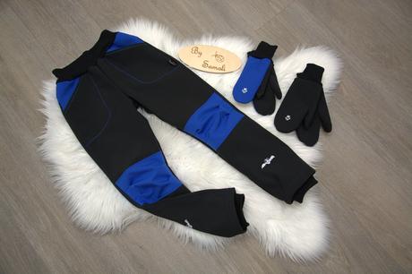 Softshellové kalhoty comfort  vel. 80-158, 74 - 158