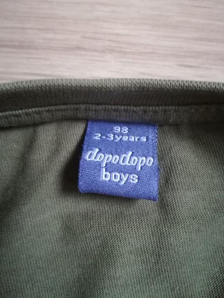 Chlapecké triko s dl. rukávem, zn. dopodop, vel 98, dopodopo,98