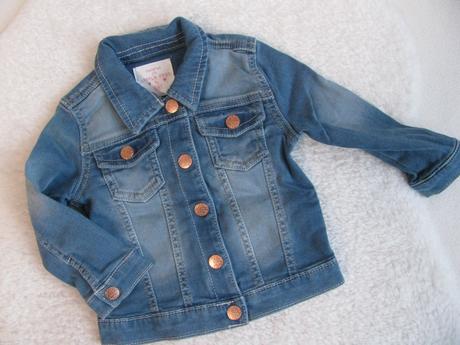 Luxusní elastická bunda, tenká letní džínovina, f&f,80
