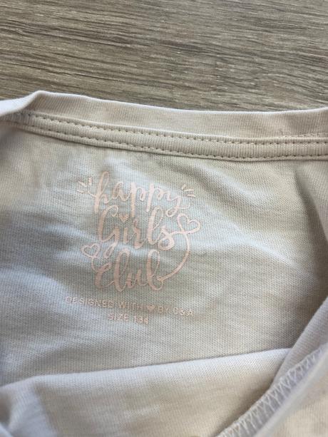 Dívčí triko s dlouhým rukávem c&a 134, c&a,134