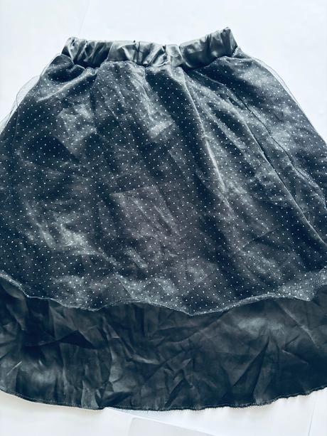 An22/ sukně černá karneval - v.7/9 let, 122