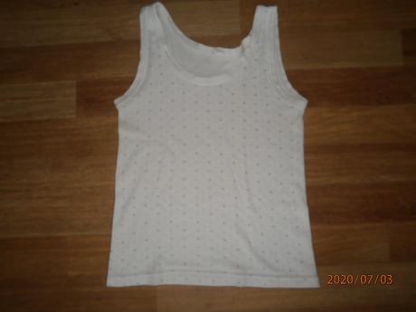 Nátělník,košilka,tílko se srdíčky,retro,vel.122/12, 122