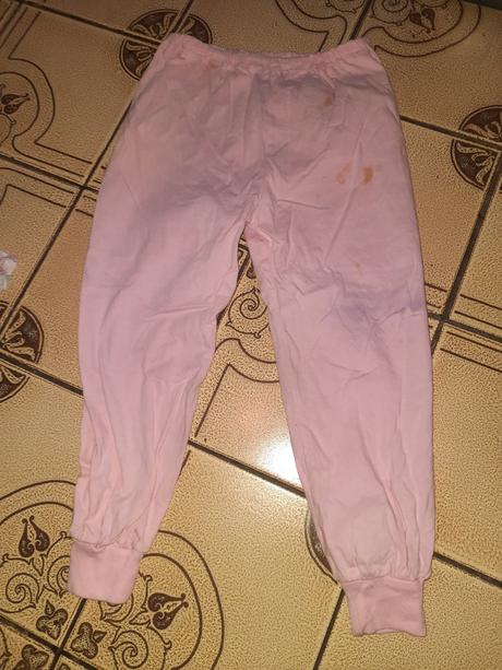 Dívčí pyžamové kalhoty vel. 104 - 110, 104