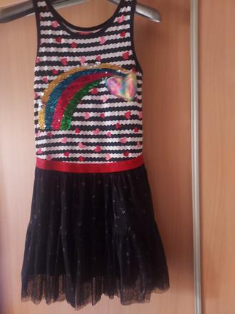 Šaty desigual - top stav 11/12 let, desigual,152