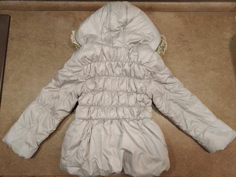 Roztomilý kabátek s mašlí a knoflíčky, v. 98, st. bernard,98