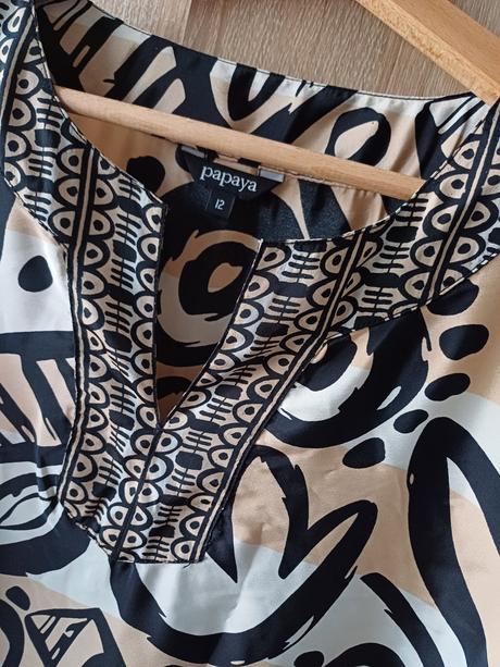 Jarni halenka / tunika, papaya,l