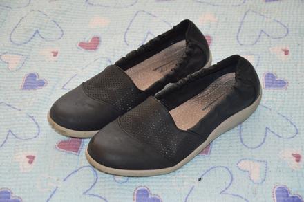 37 38 pohodlné černé boty, 37