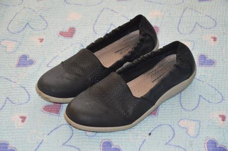 37 38 pohodlné černé boty, 37