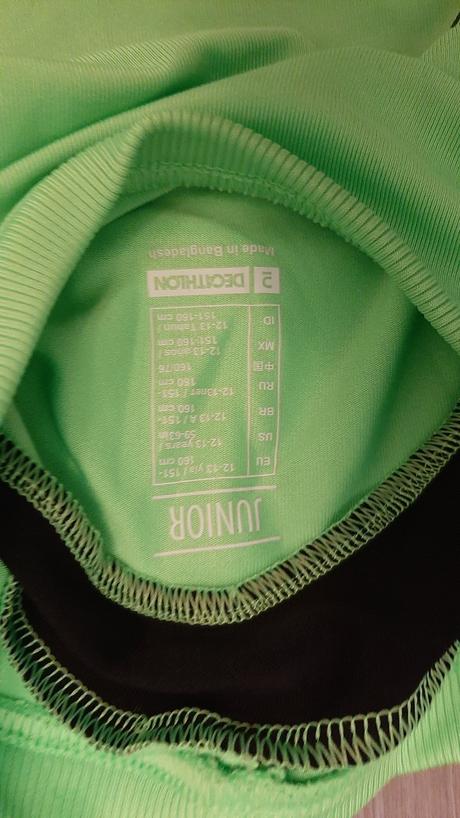 Brankářský fotbalový dres vel.12-13let, 152