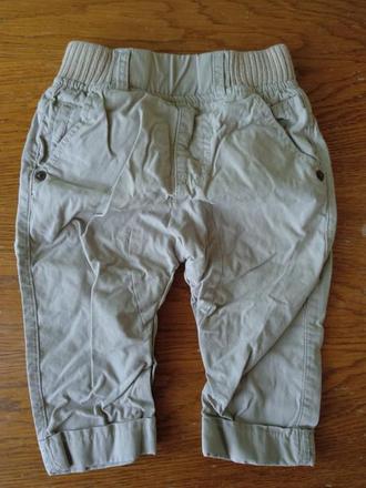 Plátěné harémové kalhoty, next,92