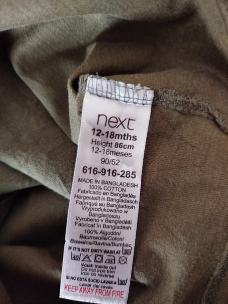 Tričko zn. next vel.86, next,86