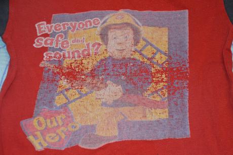 92 98 bavlněné pyžamo pyžamko s hasičem, early days,98