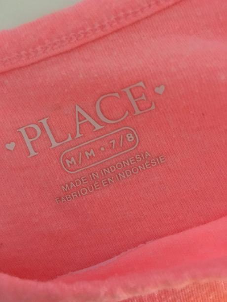 2 ks dívčí tričko place (7 - 8 let), children's place,128