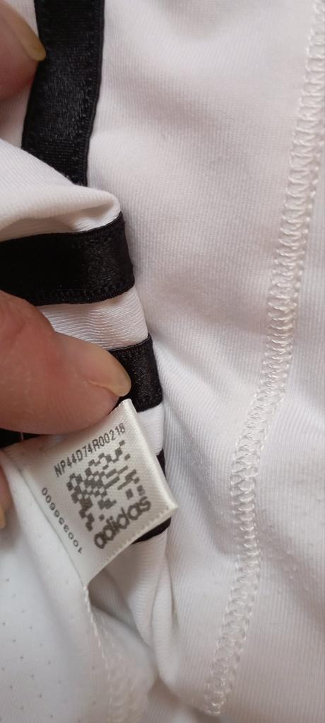 Bílo černé tílko zn."adidas" vel."40", adidas,40