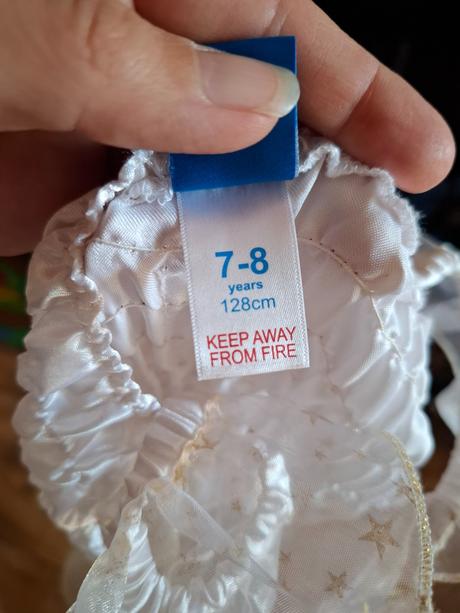 Šaty princezna / anděl vel 128/134, adams,128