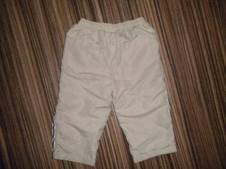 Bomba sportovní kalhoty podšité bavlnou, frog,80