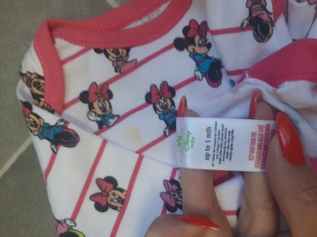 Dívčí body minnie 56, disney,56