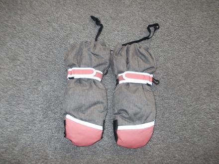 Zimní lyžařské rukavice, vel.134/140, h&m,134