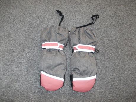 Zimní lyžařské rukavice, vel.134/140, h&m,134